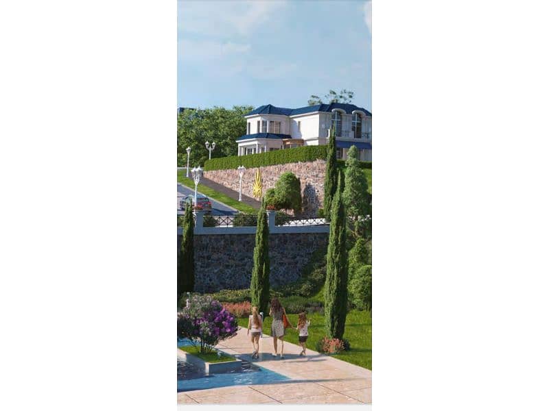 240m villa mountain view garden over looking water feature +127 garden