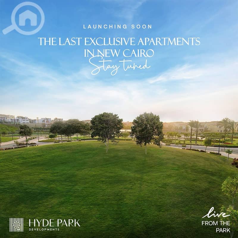 شقة للبيع في هايد بارك التجمع الخامس بالتقسيط Apartment in Hyde park