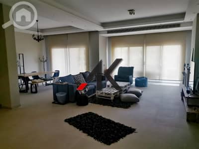 4 Bedroom Twin House for Rent in New Cairo, Cairo - Furnished Twin For Rent in Kattameya Dunes