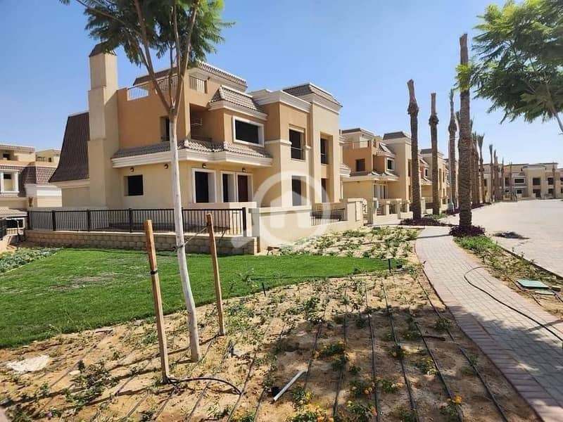 Villa 175m for sale in Sarai Compound near El Shorouk