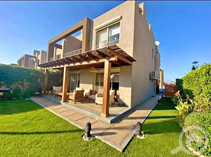 تاون هاوس تشطيب كامل للبيع 224م في بالم هيلز/ Palm Hills new cairoفيلا