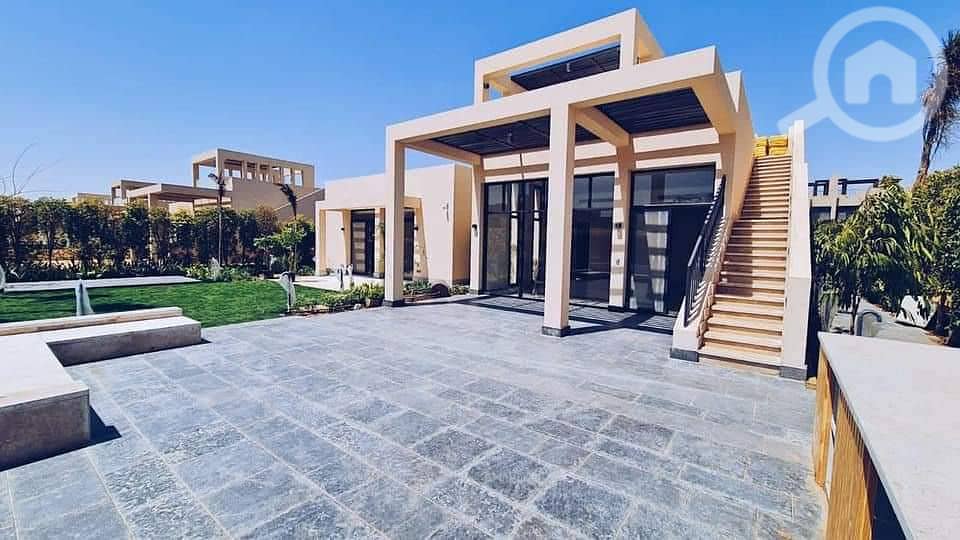 فيلا 336م فيو على لاندسكيب للبيع فى اوراسكوم او ويست بالقرب من مول مصر villa 336m landscape view for sale in Orascom O West near Mall of Egypt