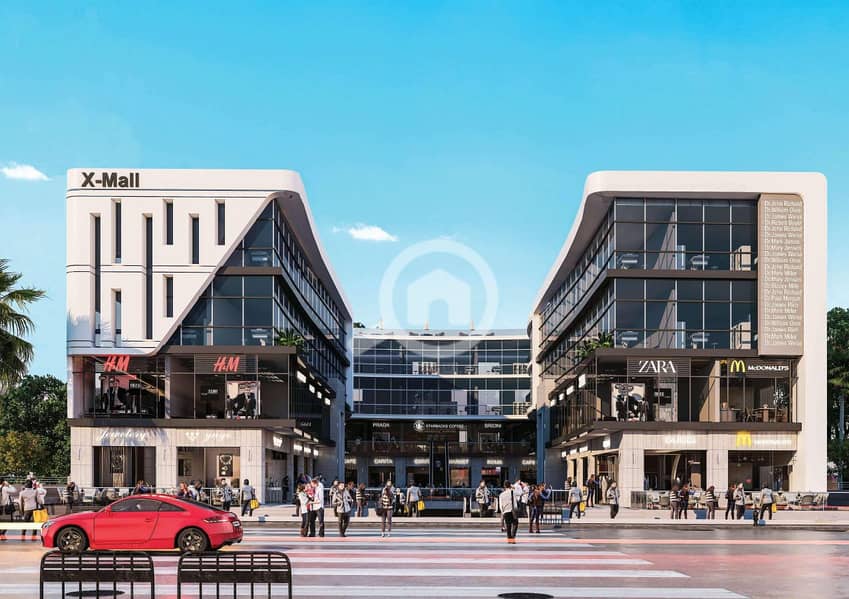 معرض سيارات 189م للبيع فيX Mall New Cairoفي البنفسج استلام 6 شهور