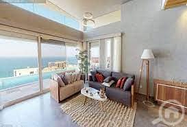 3 Bedroom Penthouse for Sale in Ain Sukhna, Suez - للبيع بالتقسيط بنتهاوس مميز متشطب بالتكييفات بفيو وهم في Stella السخنة