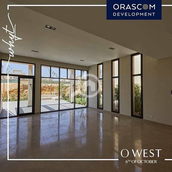 شقه للبيع تشطيب كامل في كمبوند او ويست 6 اكتوبر | Apartment for sale, fully finished, in O West 6th October Compound