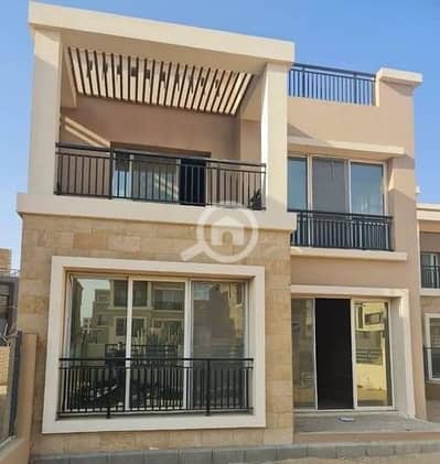 4 Bedroom Villa for Sale in New Cairo, Cairo - فيلا 240 متر مستقله للبيع في القاهرة الجديدة كمبوند تاج سيتي Taj City