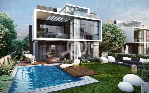 5 Bedroom Villa for Sale in New Cairo, Cairo - فيلا-ستاند-الون-المراسم-فيفث-سكوير. jpg