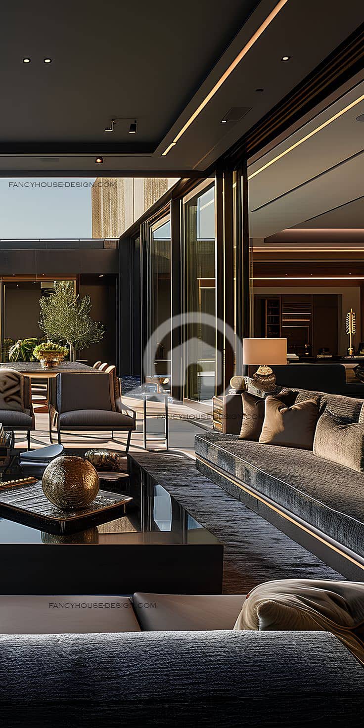 Luxury sofas and decorative pieces adorn the elegant living room_. jpg