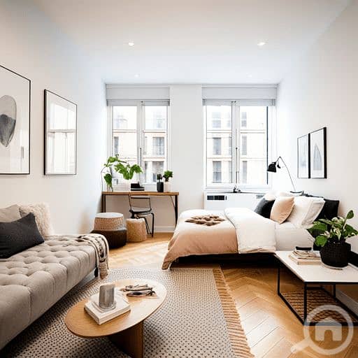 5 Design A Dreamy Minimalist Studio Apartment -. jpg