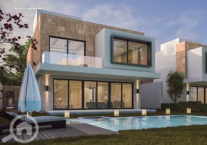 5 Bedroom Villa for Sale in Sheikh Zayed, Giza - فيلا مستقلة 550 م اخيرة  بكمبوند كارما جيتس Karma Gates علي وصلة دهشور
