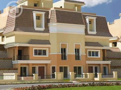 2 Bedroom Villa for Sale in Mostakbal City, Cairo - you can own a villa in Sarai in the largest project in New Cairo, with an area of ​​113 square meters