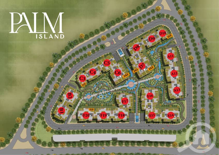 15 Layout with Garden Villas. png