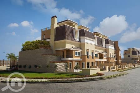 5 Bedroom Villa for Sale in Mostakbal City, Cairo - Twon house for sale 235m in compound sarai  madinity