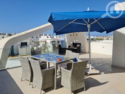 3 Bedroom Chalet for Rent in North Coast, Matruh - بنتهاوس للايجار فوكا باي الساحل Penthouse for rent Fouka bay North