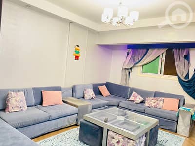3 Bedroom Apartment for Rent in Dokki, Giza - للايجار شقة فندقية الدقي 200م 3 غرف متشطبه بالكامل بالتكييفات بالفرش