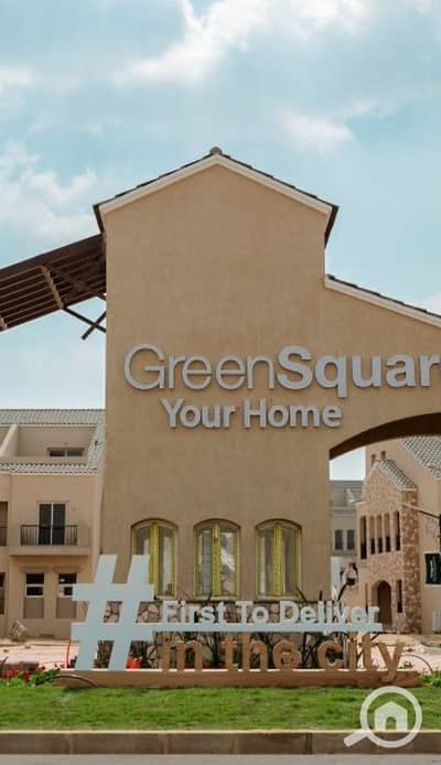 6 Bedroom Townhouse for Sale in Mostakbal City, Cairo - green square. jpg