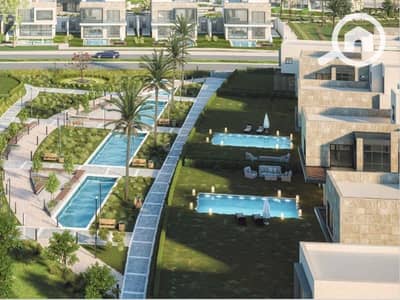 7 Bedroom Villa for Sale in Sheikh Zayed, Giza - فيلا 550م استلام فوري دابل فيو ف karma gates بتقسيط امام Beverly hills