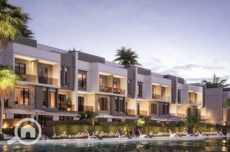 3 Bedroom Townhouse for Sale in Sheikh Zayed, Giza - فيلا تاون للبيع بمقدم 5% في كمبوند ايزولا للفلل فقط في زايد الجديدة