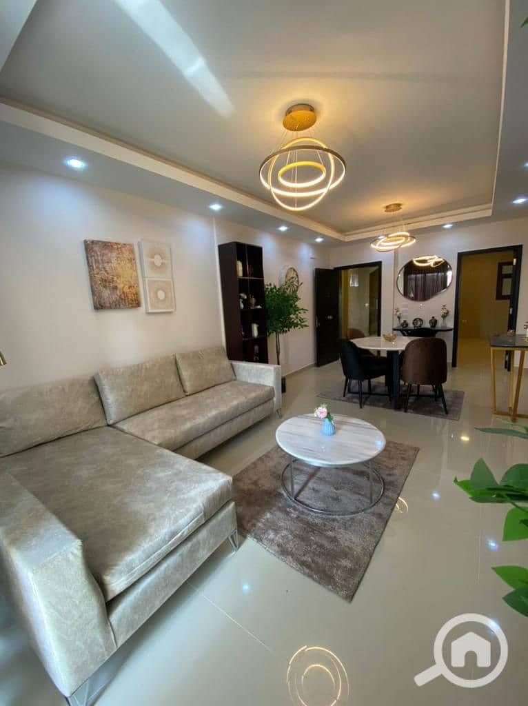 شقة160م+جاردن95م متشطبه استلام فورى ف كمبوند ذا ادريس ايست بجوار بالم هيلز بتسهيلات Apartment160m+garden95m finished immediate receipt in The Address