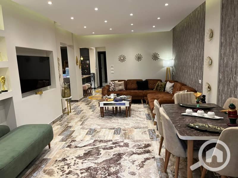 شقة 133م استلام فورى ف جولدن سكوير التجمع بتسهيلات ف كمبوند جاليريا apartment 133m immediate receipt in Golden Square new cairo with installments in G