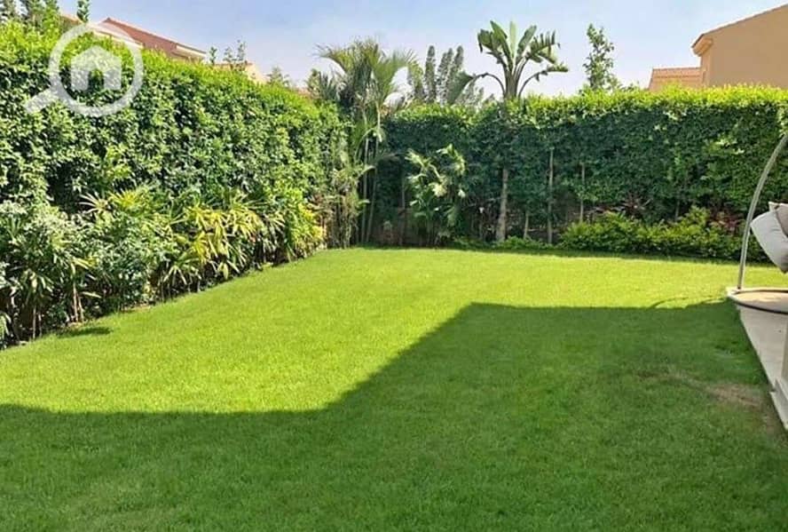 Panorama view ground floor apartment with garden near the police academy