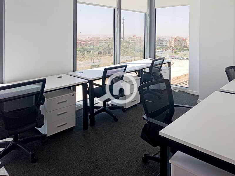 Private office space for 5 persons in Arabella New Cairo