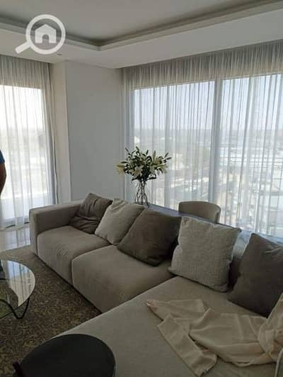 3 Bedroom Apartment for Sale in Sheikh Zayed, Giza - شقة 161م متشطبة بالتكييفات في ابراج زد نجيب ساويرس الشيخ زايد Apartment fully finished with air conditioners in Zed Towers Naguib Sawiris Sheikh Zayed