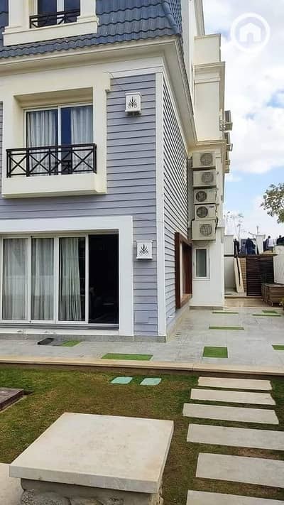 4 Bedroom Townhouse for Sale in Mostakbal City, Cairo - فيلا 210م للبيع ع الاجون في ماونتن فيو اليفا Mountain View Aliva