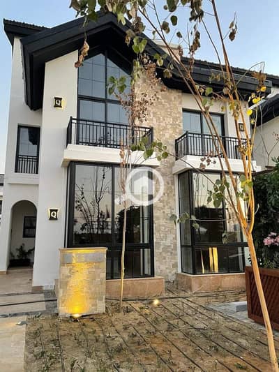 3 Bedroom Villa for Sale in Mostakbal City, Cairo - Villa with 40% discount in The Wonder Marq View direct on the lagoon compound in Mostaqbal City next to Hassan Allam and Al-Ahly Sabbour