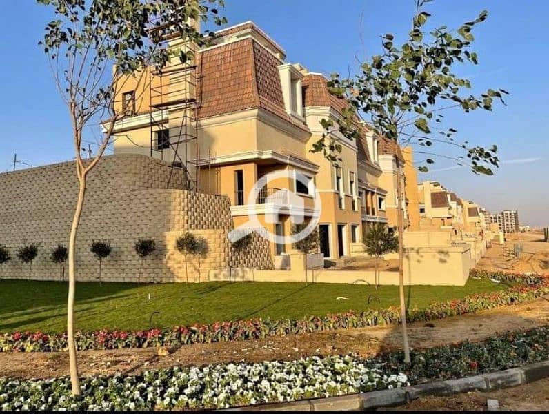 A snapshot villa for sale in Saray View Compound, very special