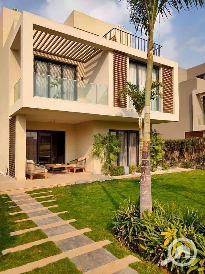 توين هاوس بجانب الرحاب امام كمبوند حسن علام villa for sale Rehab