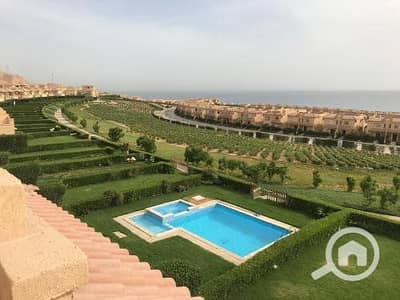 4 Bedroom Townhouse for Sale in Ain Sukhna, Suez - حرق السعرفيلا للبيع عــ بحر بالكامل ولاجون عين السخنة  Telal El Sokhna