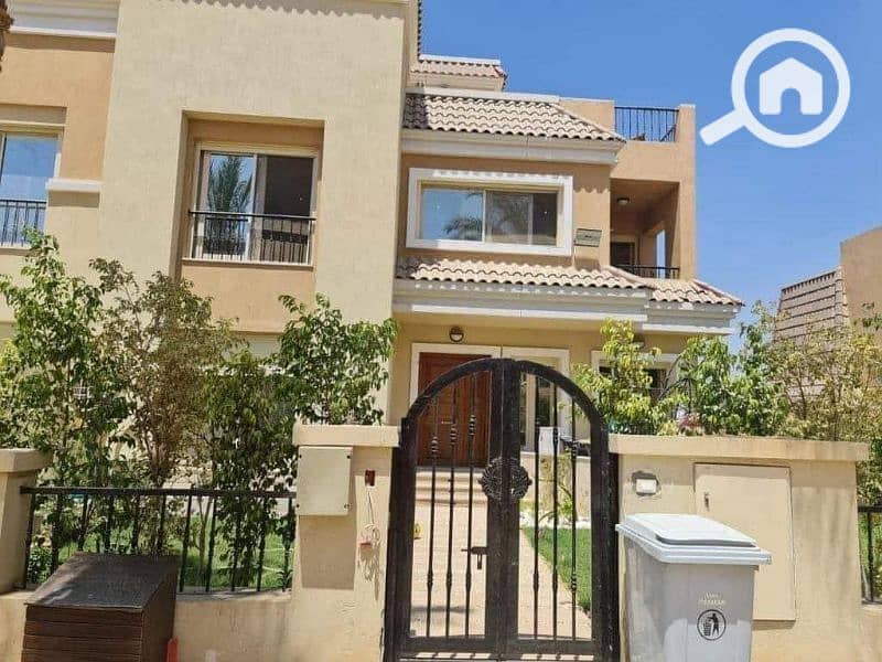 فيلاجاهزة للمعاينة s villa في Sarai القاهرة الجديدة سور بسور مع مدينتي