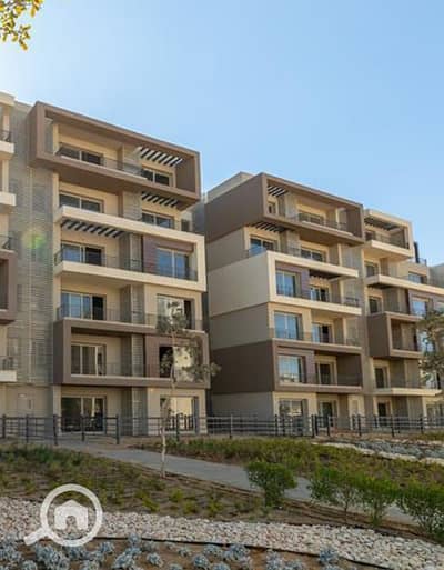 شقة 3 غرف نوم للبيع في القاهرة الجديدة، القاهرة - Apartment for sale ready to move with garden in Palm Hills-New Cairo