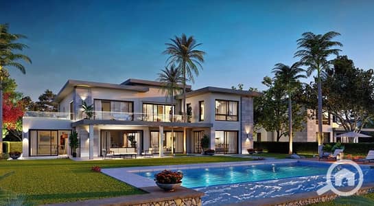 تاون هاوس 4 غرف نوم للبيع في القاهرة الجديدة، القاهرة - SwanLake residence - Swan Lake - Hassan Allam properties - Hassan Allam constructions - حسن علام للعقارات - سوان ليك - سوانليك - فيلا مستقلة للبيع - فيلات للبيع بالتقسيط - مقدم - شقة للبيع - Villa for sale. jpg