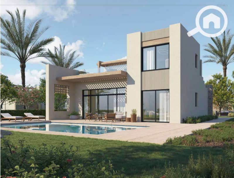 Chalet 3 Bedrooms with the Lowest price in Makadi Heights With 0% Dp