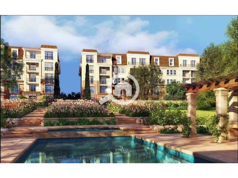 4 apartments for sale in cavana lake sarai new cairo. jpg