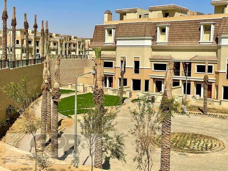 فيلا استاندالوان على الاجون للبيع كمبوند سراى القاهرة الجديدة خصم خاص للكاش  Standalone Villa for sale in Sarai compound New Cairo