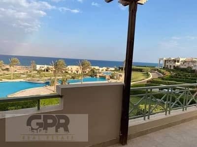 2 Bedroom Chalet for Sale in Ain Sukhna, Suez - شالية دابل فيو للبيع بالتقسيط متشطب فندقى في قرية تلال السخنة Chalet Double Amazing View for sale in Telal Sukhna خطوات ل حمام السباحة و الاجون والبحر