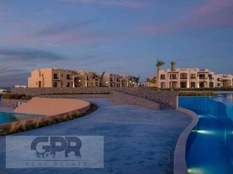 فيلا للبيع على الاجون مباشرة في مكادي هايتس اورسكوم الغردقة Villa for sale in Makadi by Orascom Hurghada  قلب البحر الاجمر