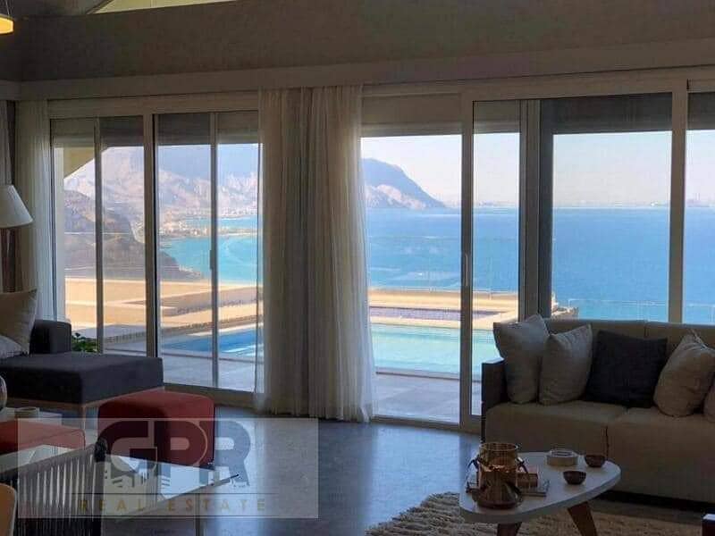 برايم لوكيشن شالية للبيع متشطب في احلى قرية بــ المونت جلالة العين السخنة Prime location Chalet for sale in Il Mont Galala Sokhna