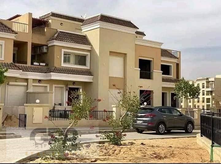 فيلا للبيع بخصم 4 مليون في كمبوند سراي القاهرة الجديدة امام مدينتي | Villa for sale, 202 meters, in Sarai Compound, New Cairo, Sarai