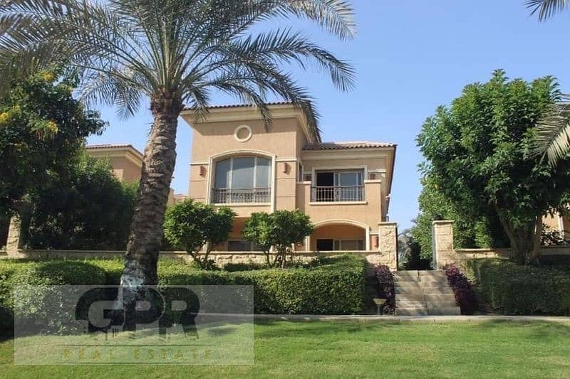 فيلا للبيع في كمبوند ستون بارك التجمع الخامس قطاميه هايتس | Villa for sale in Stone Park Compound, Fifth Settlement, Katameya Heights