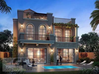 3 Bedroom Villa for Sale in New Cairo, Cairo - Villa for sale in Ever New Cairo next to Hyde Park 333m with installments   ايفر التجمع الخامس امام هايد بارك