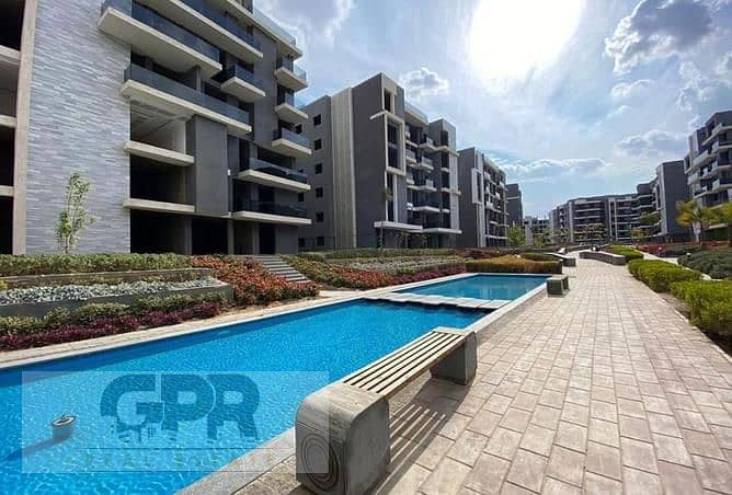 Ground apartment with garden 120m ready to move for sale in Sun Capital October صن كابيتال اكتوبر