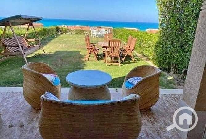 شاليه 99 ارضي بحديقة متشطيب سوبر لوكس seaview في تلال العين السخنة Telal el Sokhna