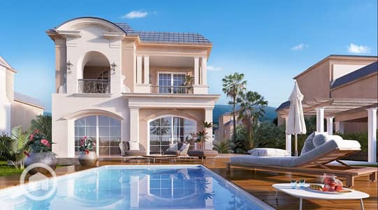 تاون هاوس 3 غرف نوم للبيع في القاهرة الجديدة، القاهرة - villas for sale in layan. jpg