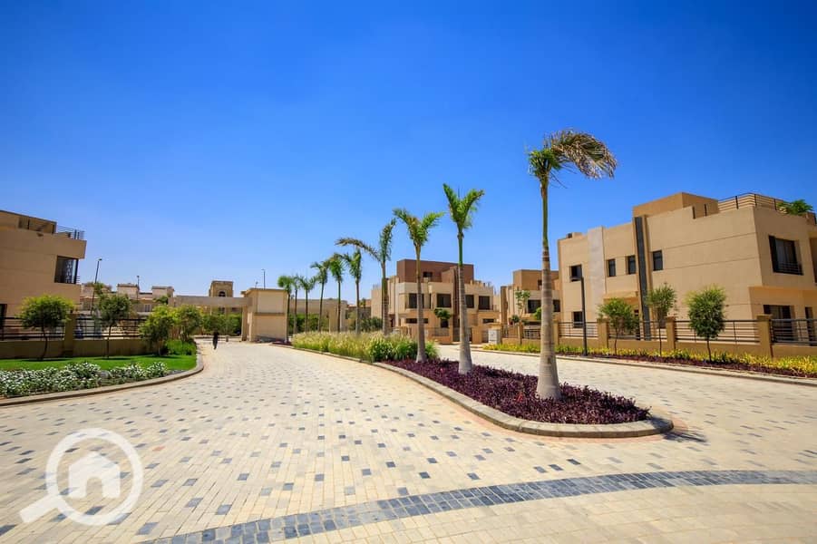 For sale, a twin house villa, 267 m, ready for delivery, Alma Compound - Iwan, Sheikh Zayed``