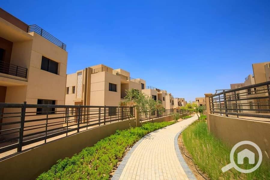 For sale Ready to move Twin House part installments in Alma Compound - Sheikh Zayed