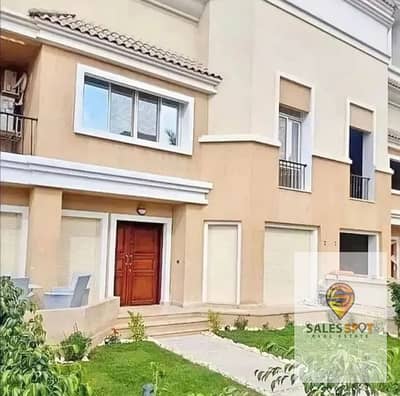 3 Bedroom Townhouse for Sale in Mostakbal City, Cairo - اخر فيلا وباقل مقدم فيلا ستاندلون Standalone بأحسن لوكيشن فى كمبوند سراى SARAI فى مدينه المستقبل جنب مدينتى على طريق السويس